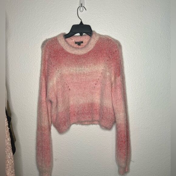 Wild Fable fuzzy pink sweater - Picture 4 of 6